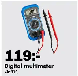 Biltema Digital multimeter, SEK 119 erbjuda