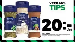 Coop KRYDDOR, SEK 20 erbjuda