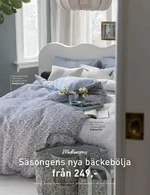 Hemtex Säsongens nya bäckebölja, Medlemspris erbjuda