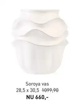 Hemtex Soroya vas, SEK 660 erbjuda