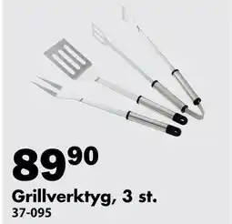 Biltema Grillverktyg, 3 st., SEK 89.9 erbjuda