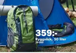 Biltema Ryggsäck, 50 liter, SEK 359 erbjuda