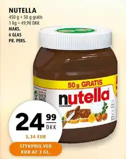 Scandinavian Park NUTELLA erbjuda