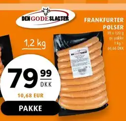 Scandinavian Park FRANKFURTER PØLSER erbjuda