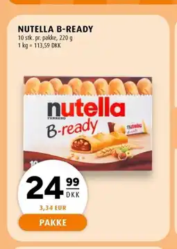 Scandinavian Park NUTELLA B-READY 10 stk. pr. pakke, erbjuda