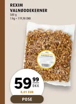 Scandinavian Park REXIM VALNØDDEKERNER erbjuda
