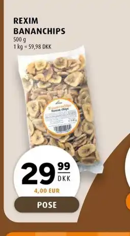 Scandinavian Park REXIM BANANCHIPS erbjuda
