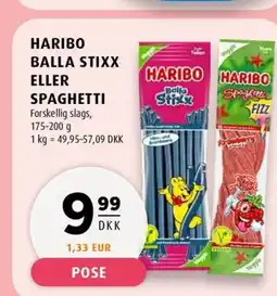Scandinavian Park HARIBO BALLA STIXX ELLER SPAGHETTI erbjuda