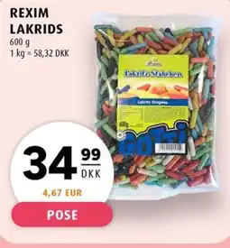 Scandinavian Park REXIM LAKRIDS erbjuda