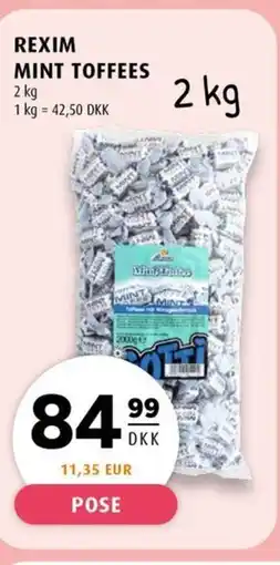 Scandinavian Park REXIM MINT TOFFEES erbjuda
