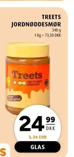 Scandinavian Park Treets JORDNØDDESMØR erbjuda