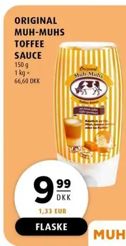 Scandinavian Park Original muh-muhs toffee sauce erbjuda