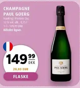 Scandinavian Park CHAMPAGNE PAUL GOERG erbjuda