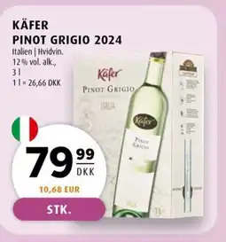 Scandinavian Park KÄFER PINOT GRIGIO 2024 erbjuda