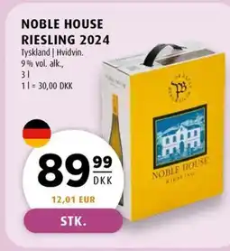 Scandinavian Park NOBLE HOUSE RIESLING 2024 Tyskland | Hvidvin. erbjuda