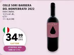 Scandinavian Park COLLE SORI BARBERA DEL MONFERRATO 2022 erbjuda