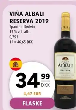 Scandinavian Park VIÑA ALBALI RESERVA 2019 erbjuda