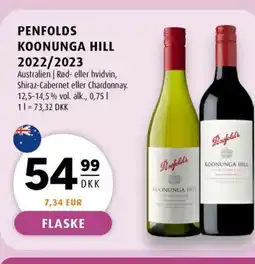 Scandinavian Park PENFOLDS KOONUNGA HILL 2022/2023 erbjuda