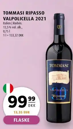 Scandinavian Park TOMMASI RIPASSO VALPOLICELLA 2021 erbjuda