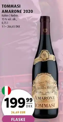 Scandinavian Park TOMMASI AMARONE 2020 erbjuda