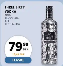 Scandinavian Park THREE SIXTY VODKA erbjuda
