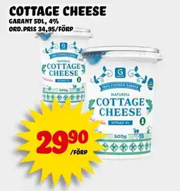 Nelins GARANT Cottage cheese erbjuda
