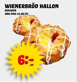 Nelins Wienerbröd hallon erbjuda
