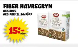 Nelins AXA Fiber havregryn erbjuda
