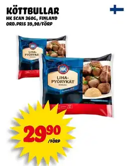Nelins Köttbullar erbjuda