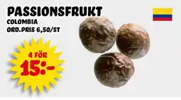 Nelins Passionsfrukt erbjuda