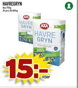 Nelins AXA Havregryn erbjuda