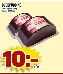 Nelins Blodpudding erbjuda