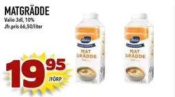 Nelins VALIO Matgrädde erbjuda