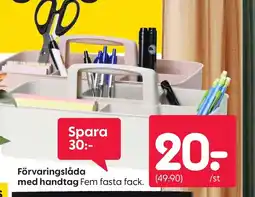 Rusta Förvaringslåda med handtag erbjuda