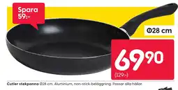 Rusta Cutler stekpanna erbjuda