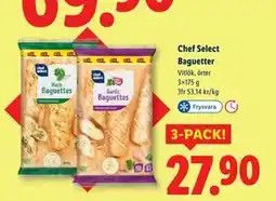 Lidl Chef Select Baguetter, SEK 27.9 erbjuda