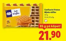 Lidl Confiserie Firenze Mjuka våfflor, SEK 21.9 erbjuda