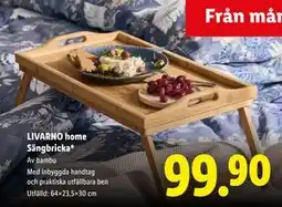 Lidl LIVARNO home Sängbricka, SEK 99.9 erbjuda