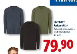 Lidl LIVERGY Farfarströja, SEK 79.9 erbjuda