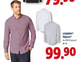 Lidl LIVERGY Skjorta, SEK 99.9 erbjuda