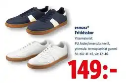 Lidl esmara Fritidsskor, SEK 149 erbjuda