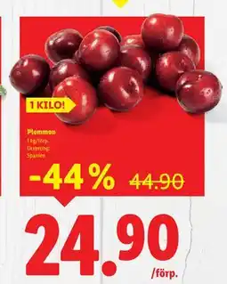 Lidl Plommon, SEK 24.9 erbjuda