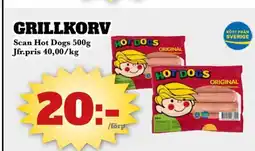 Bonum Matmarknad GRILLKORV erbjuda