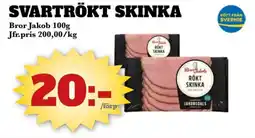 Bonum Matmarknad SVARTRÖKT SKINKA erbjuda