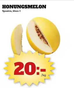 Bonum Matmarknad HONUNGSMELON erbjuda