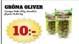 Bonum Matmarknad GRÖNA OLIVER erbjuda