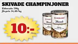 Bonum Matmarknad SKIVADE CHAMPINJONER erbjuda