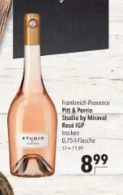 Citti Frankreich Provence Pitt & Perrin Studio by Miraval Rosé IGP trocken erbjuda