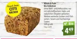 Citti Whole & Pure Bio Haferbrot erbjuda