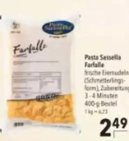 Citti Pasta Sassella Farfalle erbjuda
